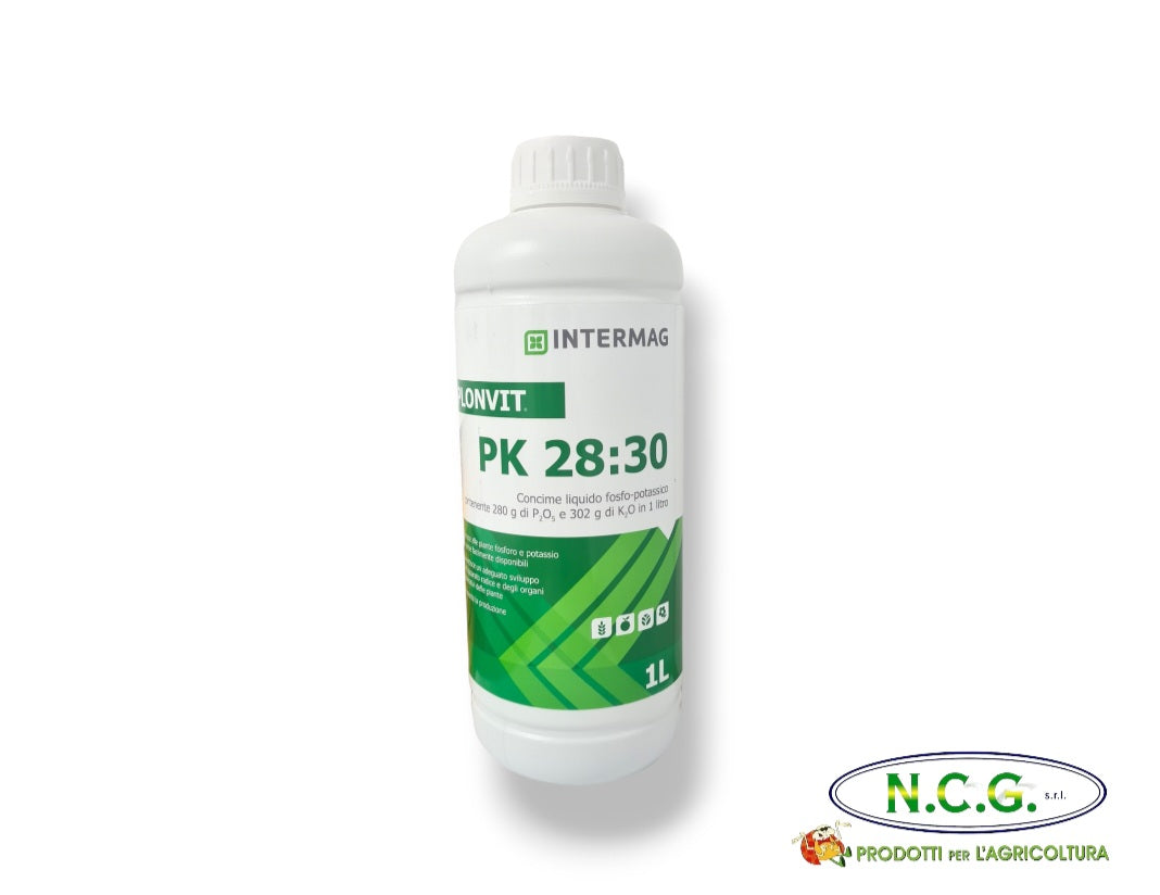 PLONVIT PK 28:30 Fertilizzante fogliare concentrato al Fosforo e Pot NCGsrl PLONVIT PK 28:30 Fertilizzante fogliare concentrato al Fosforo e Pot NCGsrl