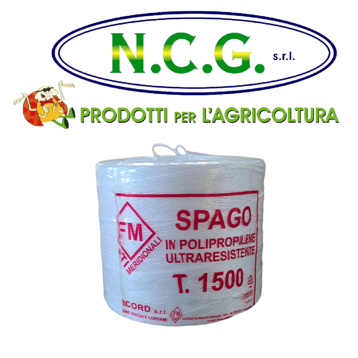 Spago Agricolo Nero In Polipropilene – Per Legature, Giardino, Agricoltura E Imballaggio, Made In Italy - Foto 4