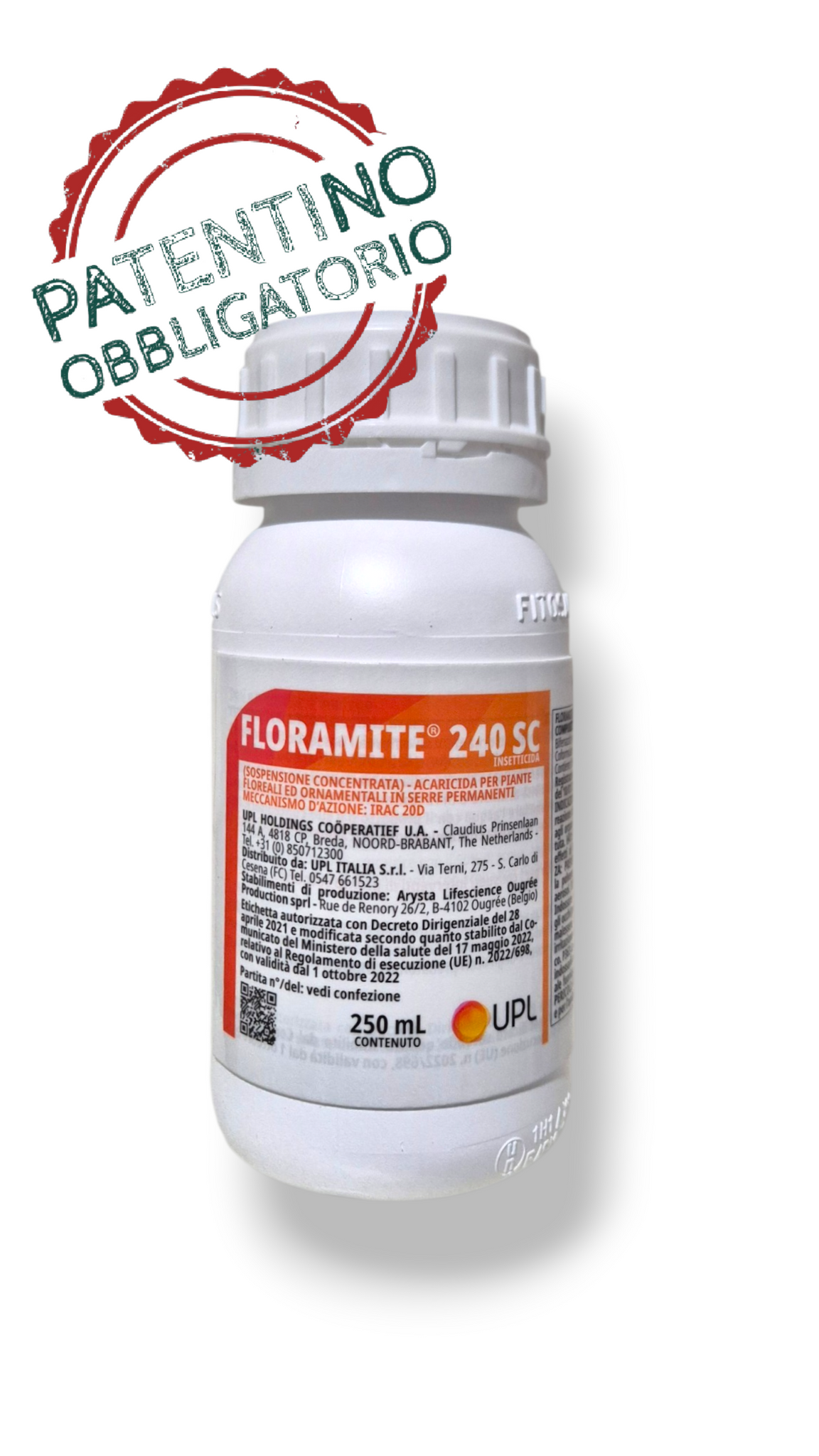FLORAMITE 240 SC – Acaricida selettivo a base di Bifenazate (240 g/L ...