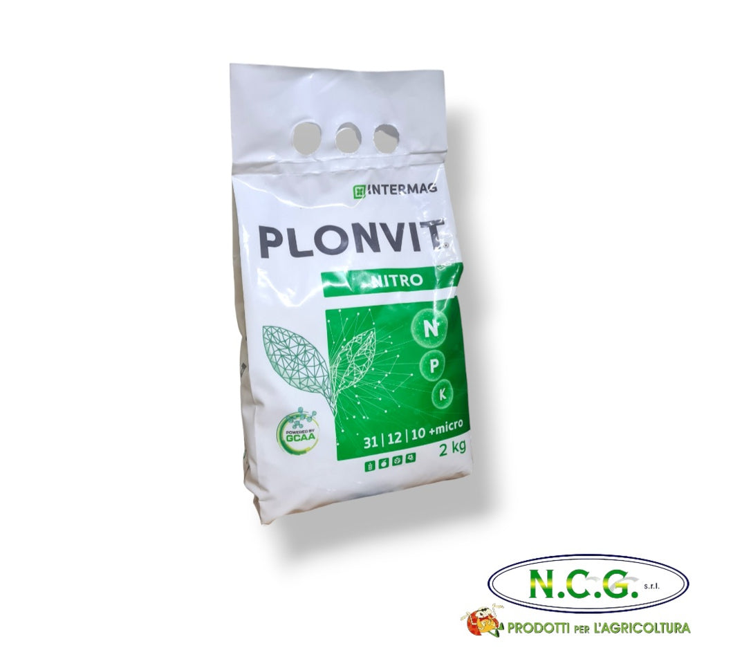 PLONVIT NITRO da 2 kg fertilizzante cristallino NPK 31-12-10