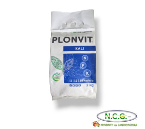 Plonvit Kali – Fertilizzante NPK 11-12-38 con tecnologia GCAA e microelementi chelati DA 2 KG
