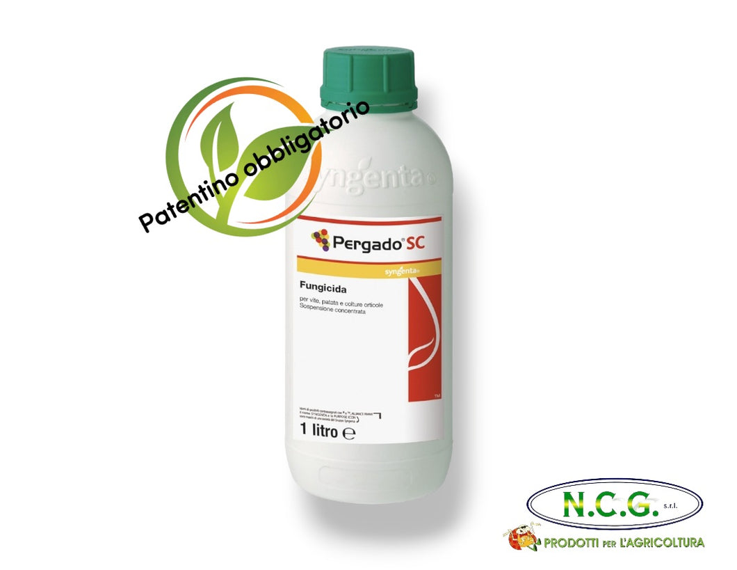 PERGADO SC SYNGENTA – Fungicida citotropico-translaminare contro peronospora di vite, patata e orticole (Mandipropamid 250 g/L)