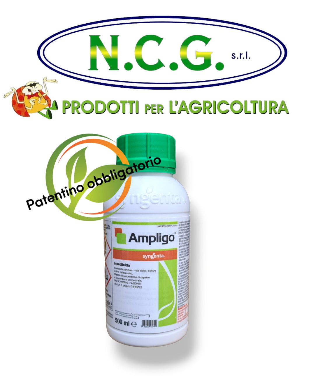 Ampligo ml 500 Syngenta insetticida ad ampio spettro contro lepidotteri