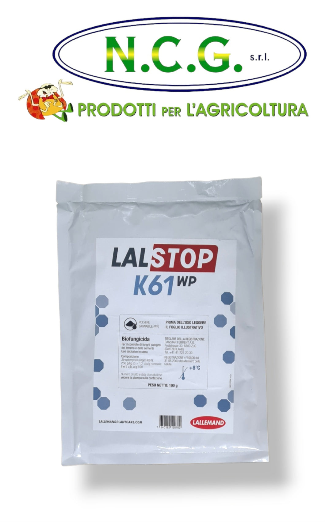 Lal Stop K 61 gr 100 Serbios biofungicida a base di Streptomyces