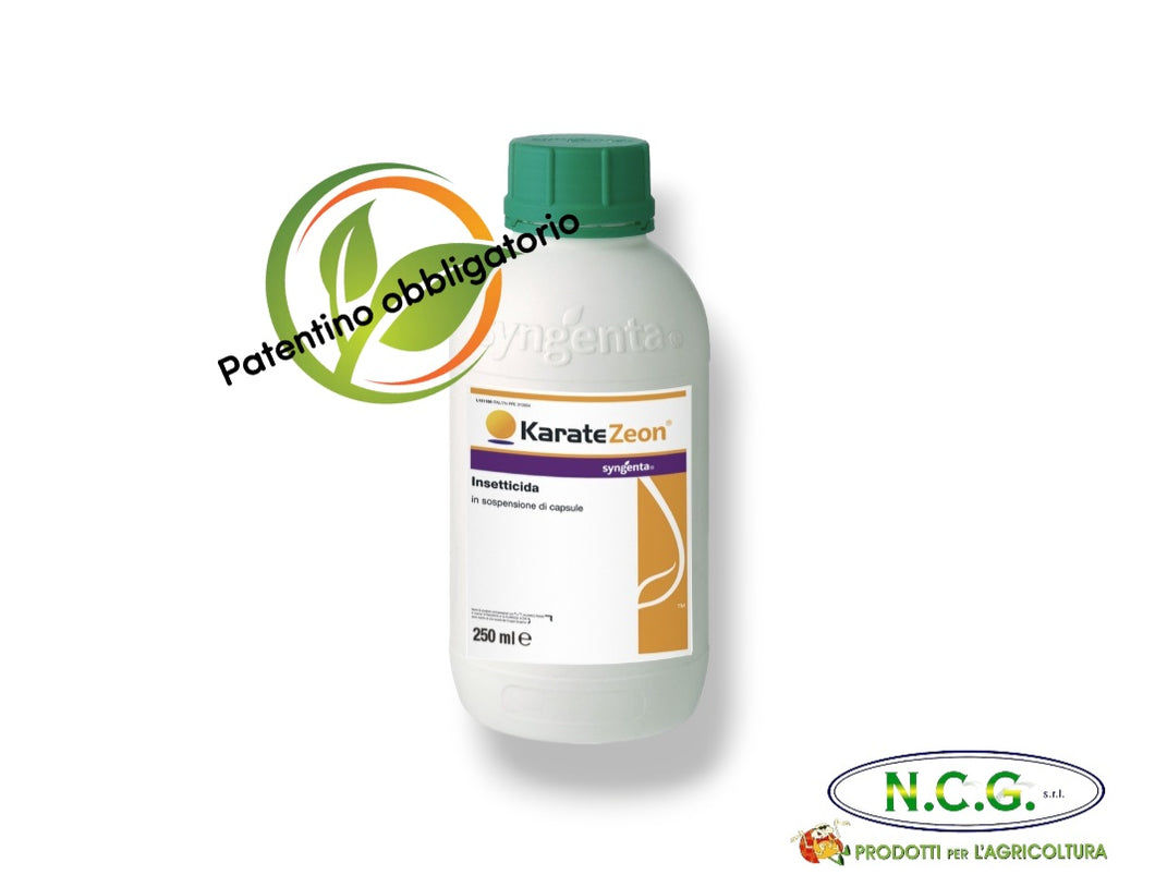 Karate Zeon Syngenta da ml 250 insetticida a base di lambdacialotrina 9,48 gr/lt