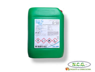 D50 da kg 10 Battericida, fungicida e virucida per attrezzature, strutture zootecniche