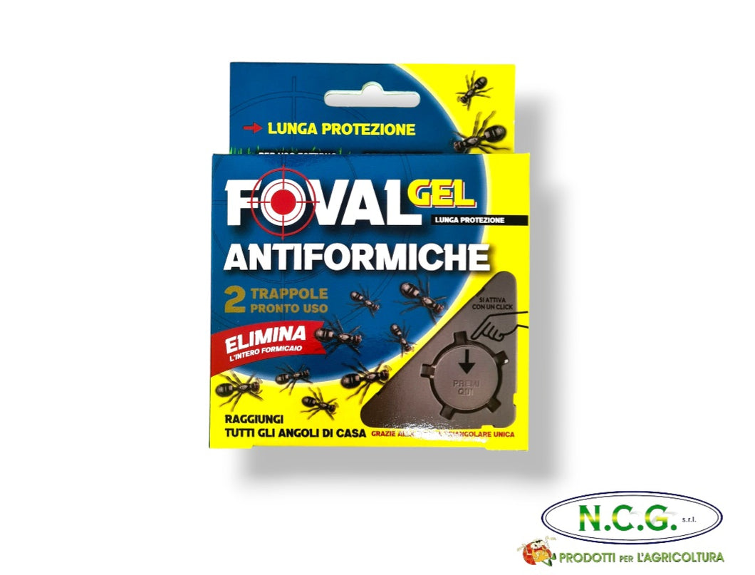 Foval gel antiformiche trappola per formiche elimina l'intera colonia