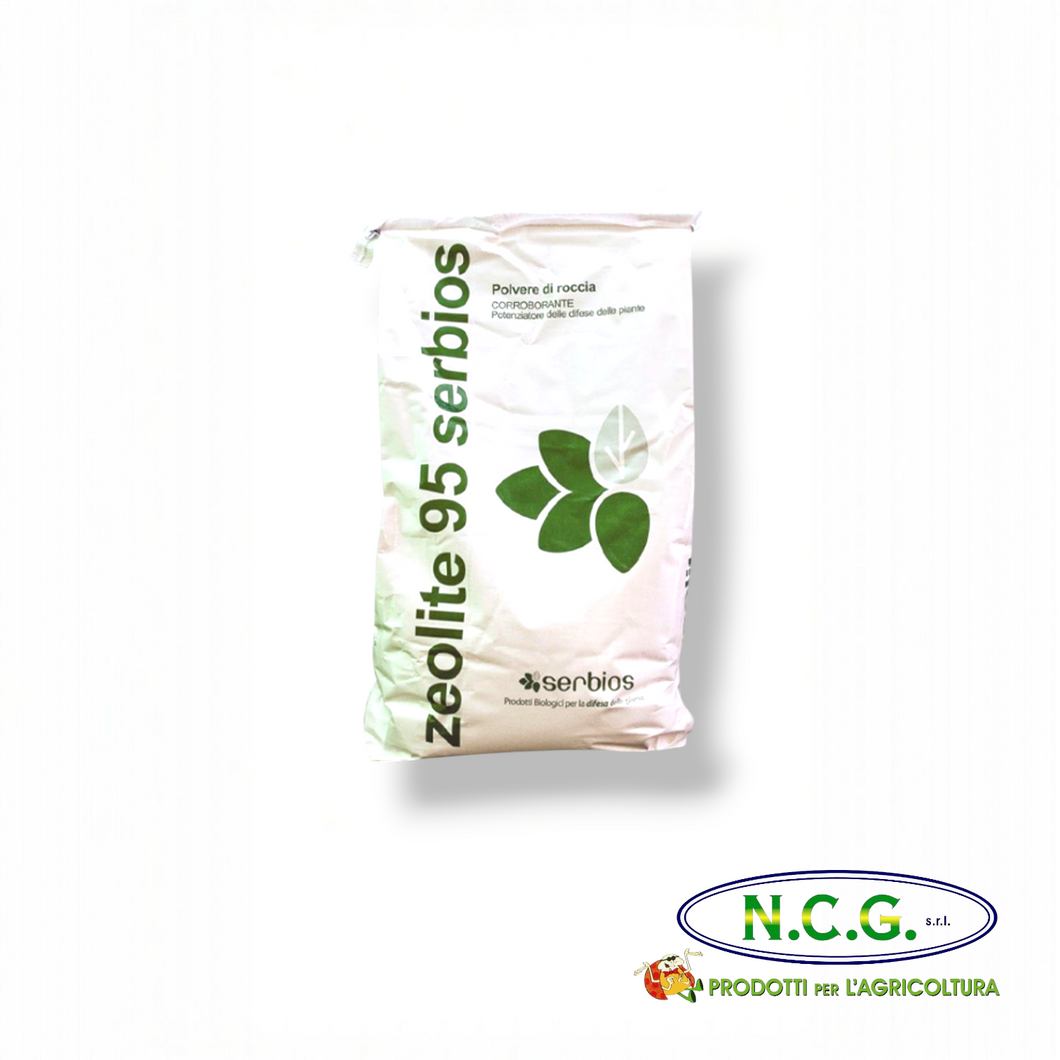 ZEOLITE 95 SERBIOS – Minerale naturale (polvere di roccia) per la protezione fisica delle colture