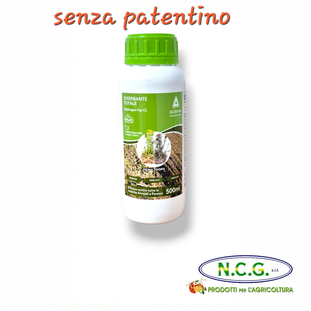 GLIPHOGAN TOP CL – Diserbante sistemico totale a base di Glifosate 36%
