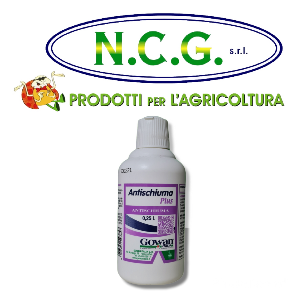 ANTISCHIUMA PLUS – Additivo Antischiuma per Soluzioni e Miscele da 250 ml