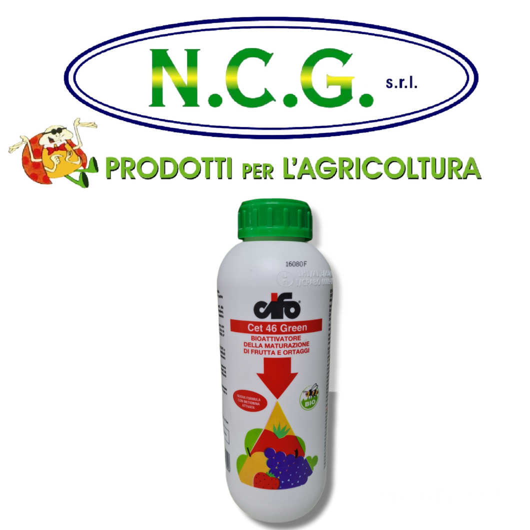 CET 46 GREEN — Attivatore naturale dei processi di maturazione