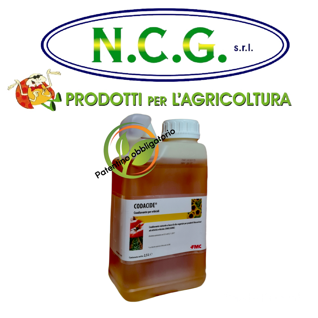 CODACIDE FMC – Attivatore di assorbimento naturale a base di olio di colza da 2,5 lt