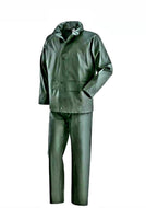 Completo Impermeabile Giacca + Pantalone in PVC/PU – Supporto 100% Poliestere