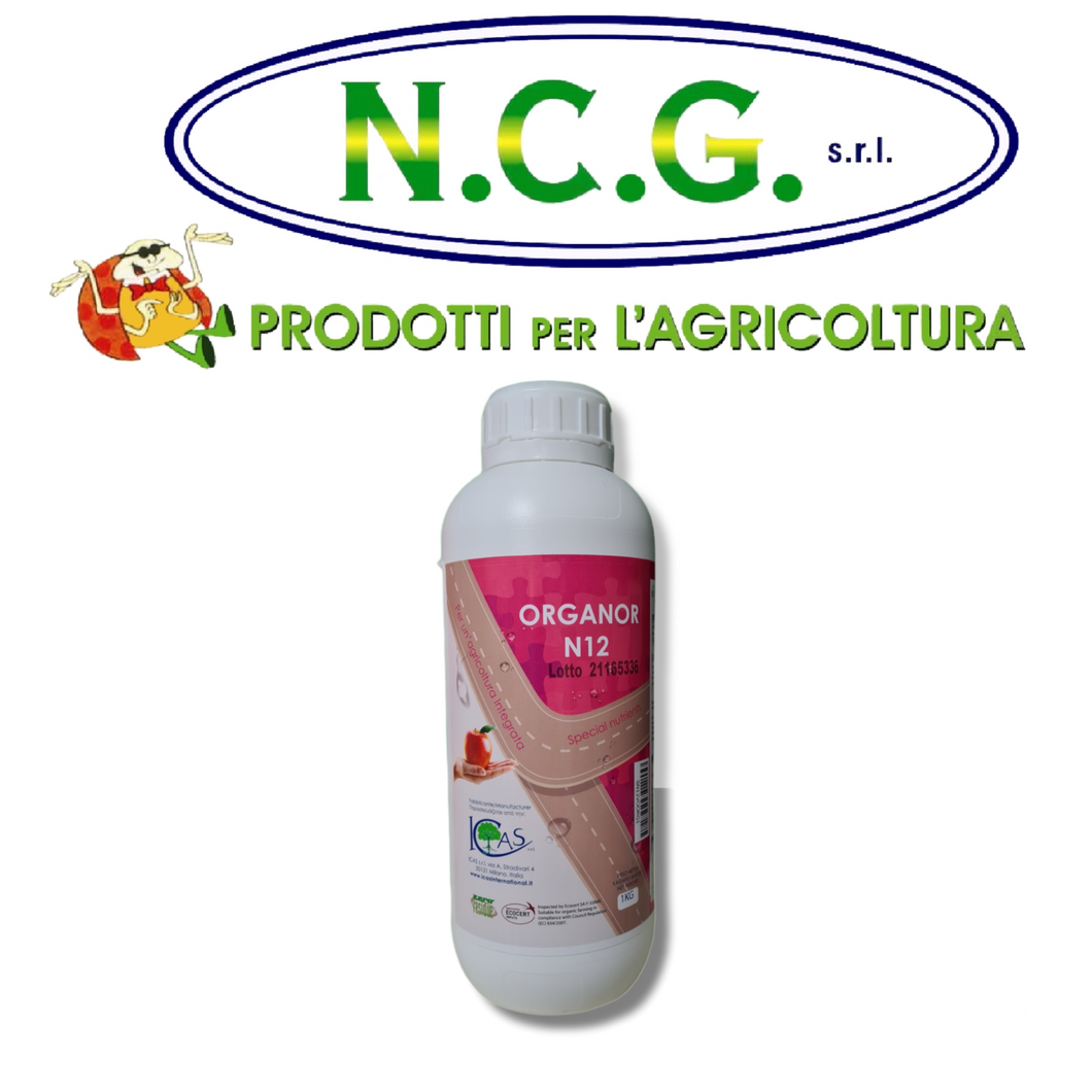 ORGANOR N 12 ICAS – Concime Organico Azotato 100% Vegetale