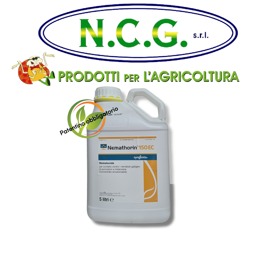 Nemathorin 150 EC da lt 5 Syngenta nematocida contro i nematodi galligeni