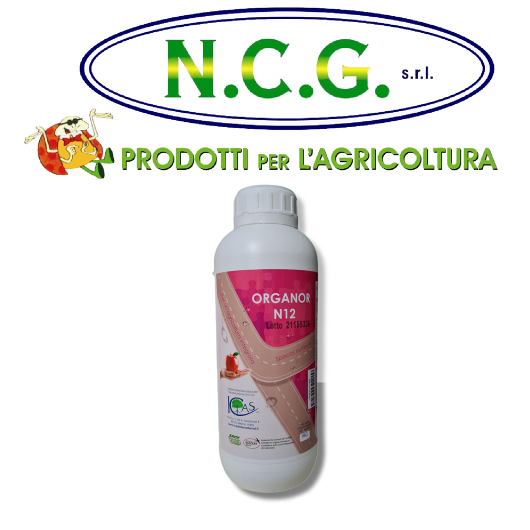 Organor N12 Icas concime azotato organico biologico da kg 1