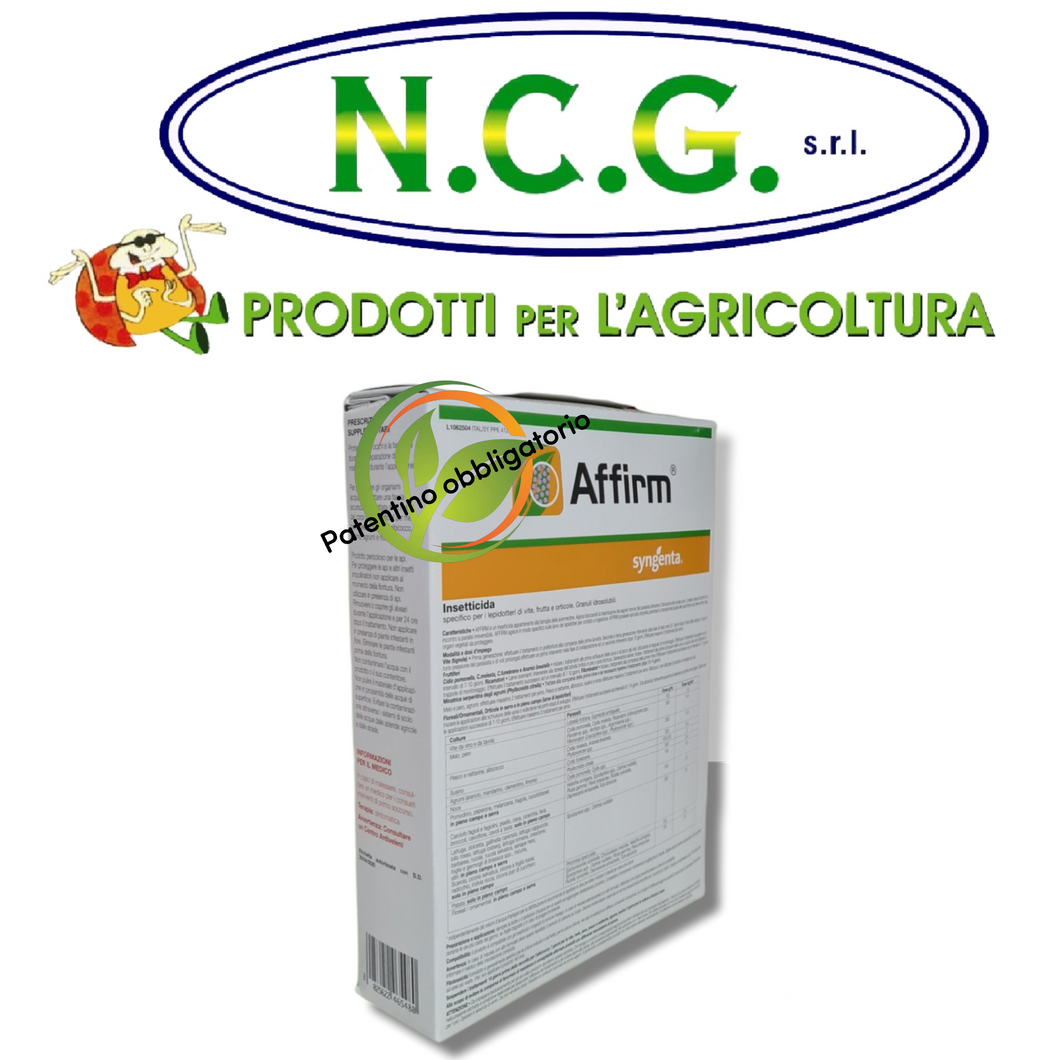 Affirm da kg 1 Syngenta Insetticida larvicida contro lepidotteri su vite e orticole