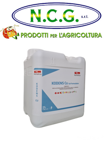 Kodens CU da kg 6 gel formulation migliora lo stato fisiologico delle piante a base di rame