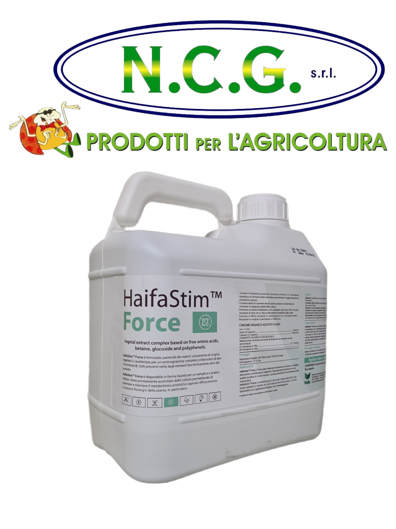 Haifa Stim Force da kg 5,6 concime organico azotato – NCGsrl