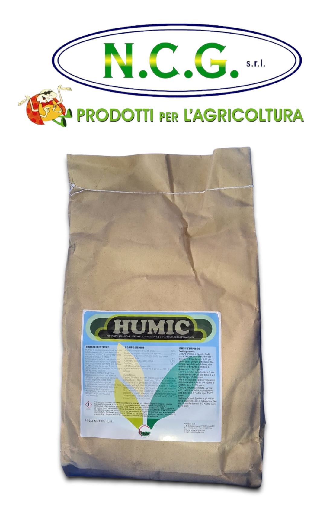 Humic Fertiplan estratti umici da leonardite conf. da kg 5