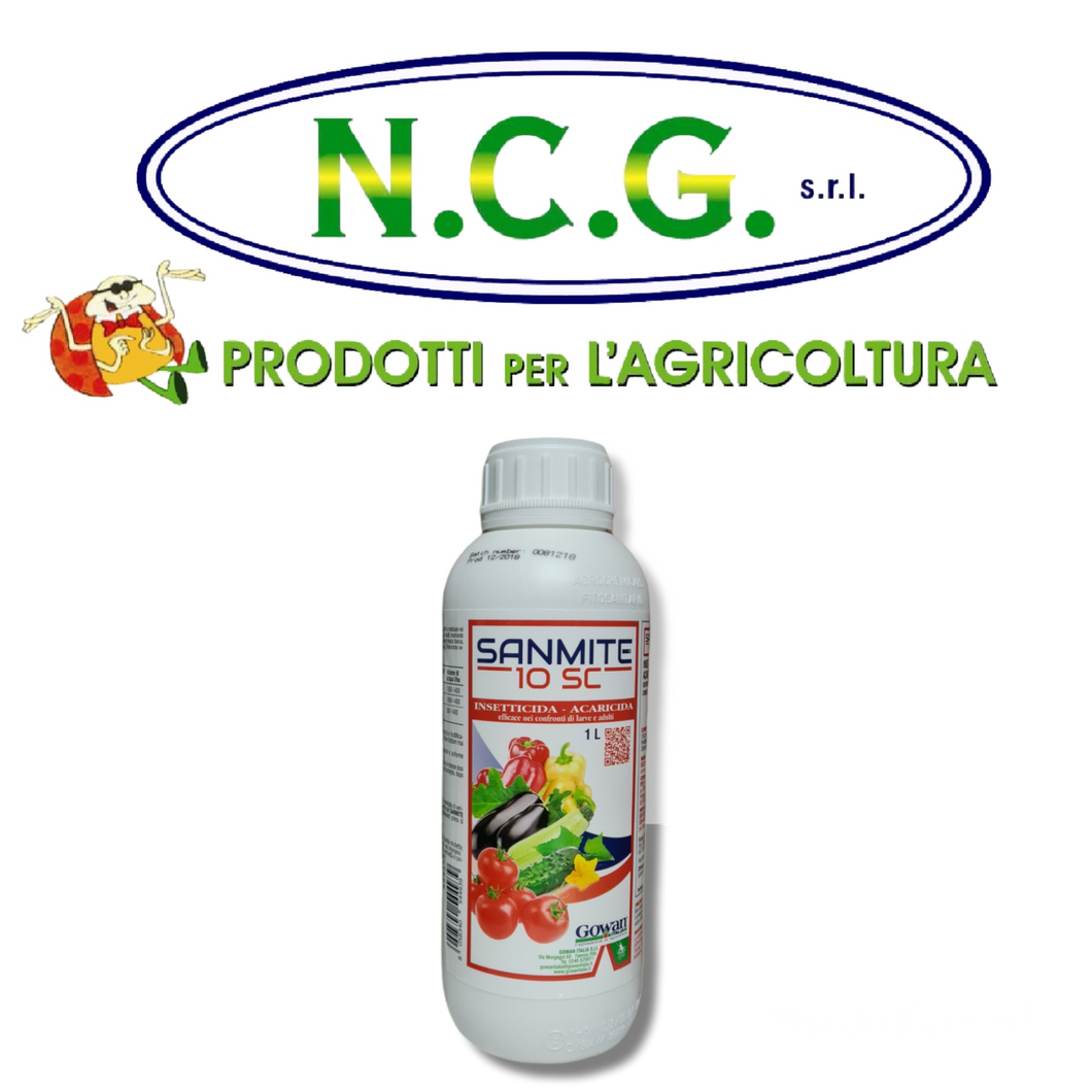 SANMITE® 10 SC – Acaricida/Insetticida ad Alta Attività Residuale