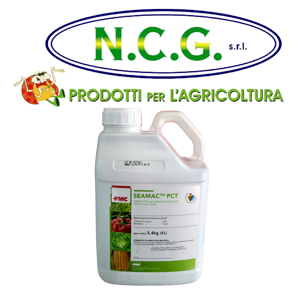 SEAMAC Estratto Liquido di Alghe – Biostimolante per Fogliare e Fertirrigazione